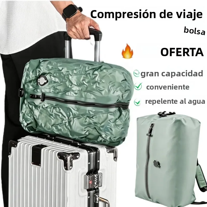 Bolsas de Almacenamiento al Vacío para Ropa, Ahorro de Espacio para Ropa de Cama, Edredones, Almohadas, Organizador para el Hogar, a Prueba de Polvo y Humedad