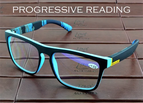 Clara Vida gafas de lectura progresivas hechas a mano con montura cuadrada de gran tamaño para hombres y mujeres +0,75 +1 +1,25 +1,5 +1,75 +2 a +4