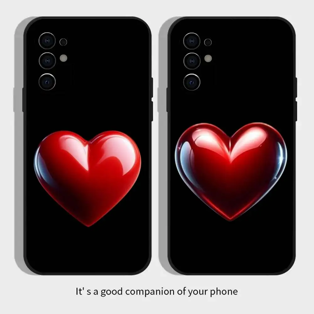 heart Protection cover TPU Printed Phone Case For Samsung Galaxy S26/S25/24/23/22/30/21/10/9,Ultra,Plus