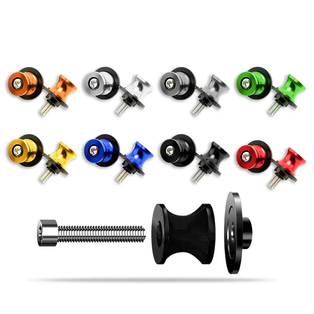 Fit For Zontes Shengshi ZT310X 310T 310V ZT310R G1 125 ZT125 ZT125U Motorcycle 8MM Aluminum Stand Screw Swingarm Spools Slider