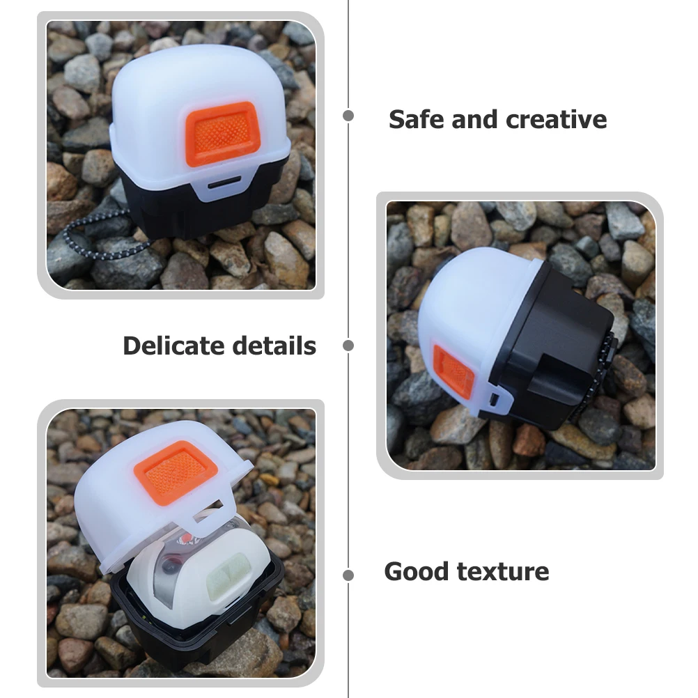 

Multi-Functional Shockproof Headlight Box Camping Sturdy Plastic Container Reusable Lamp Carrier Portable Storage