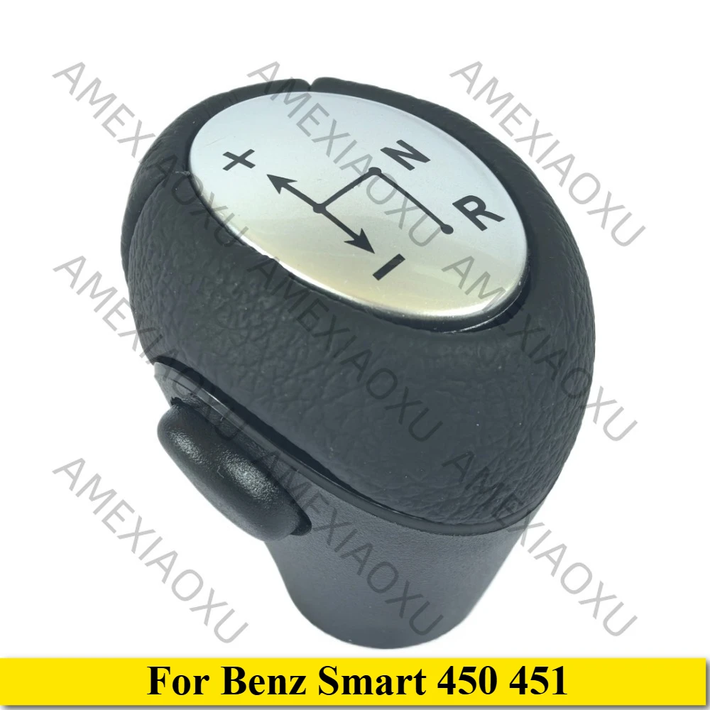 AMEXIAOXU  Transmission Automatic Gear Shift Knob Shifter Lever Head For Benz Smart 450 451
