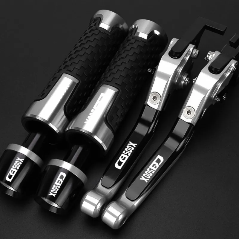 For Honda CB 500 X 2026 Motorcycle Aluminum Adjustable Brake Clutch Levers Handlebar Hand Gripss FOR HONDA CB500X 2019-2024 2025
