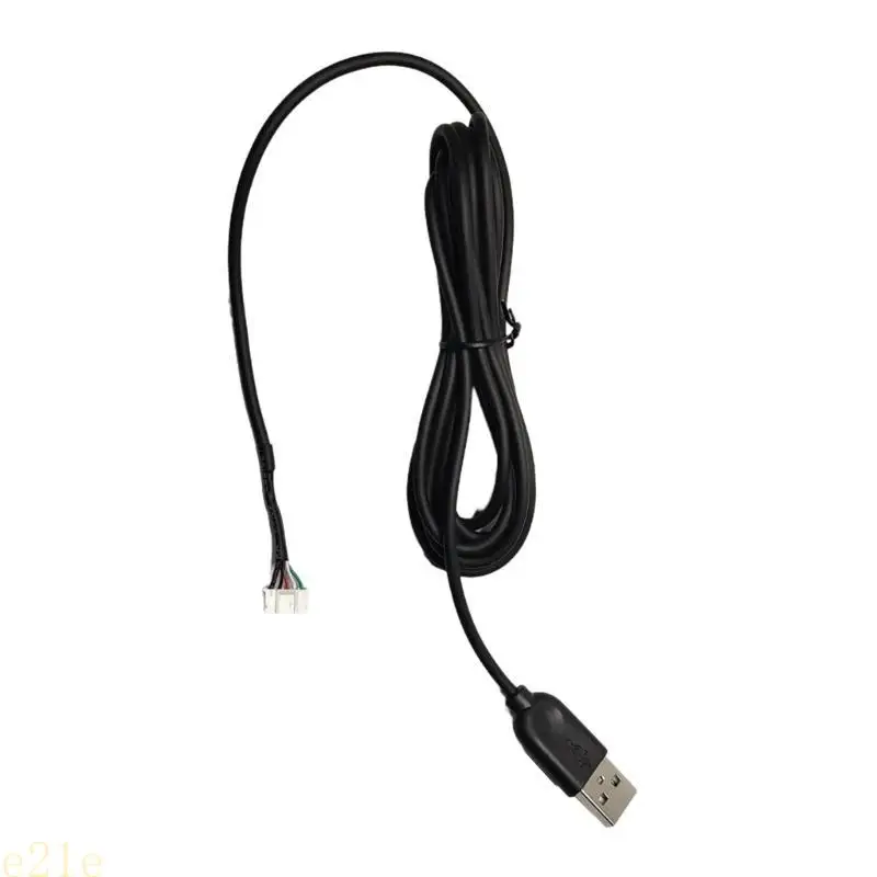 

E21E Replacement USB Keyboard Cable Rubber Wire for Cynosa Enhances Gaming Performances 180-210cm