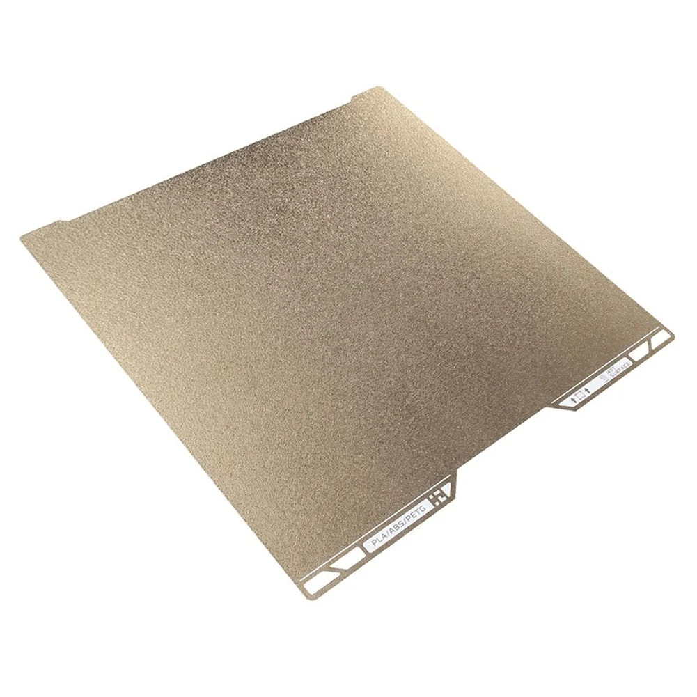 Double Sided For PEI Coated Spring Steel Build Plate 335x345mm For A2L For H2C For 3D Printer Magnetic Sheet High For Temp