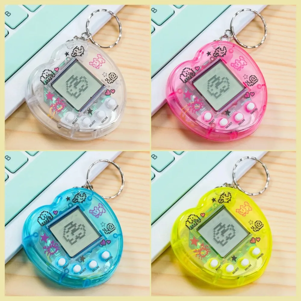 

Multilingual Tamagotchi Keychain, Retro Pixel Virtual Electronic Pet Game Toy