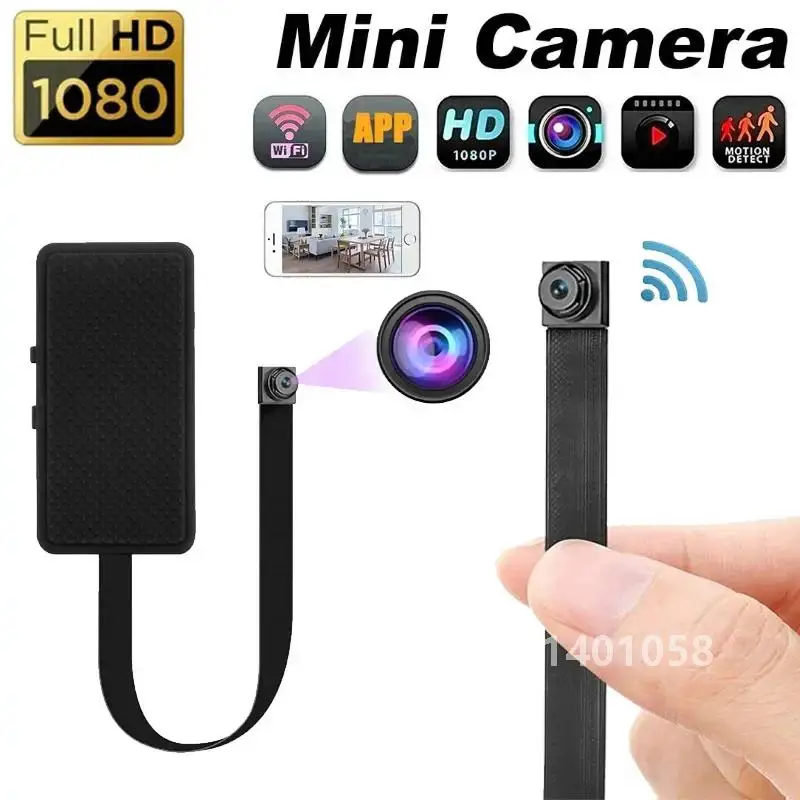 

DIY HD1080P Wifi Mini Camera Portable Small Cam Micro Camcorder P2P Wireless Webcam Loop Recording Support Remote Viewing