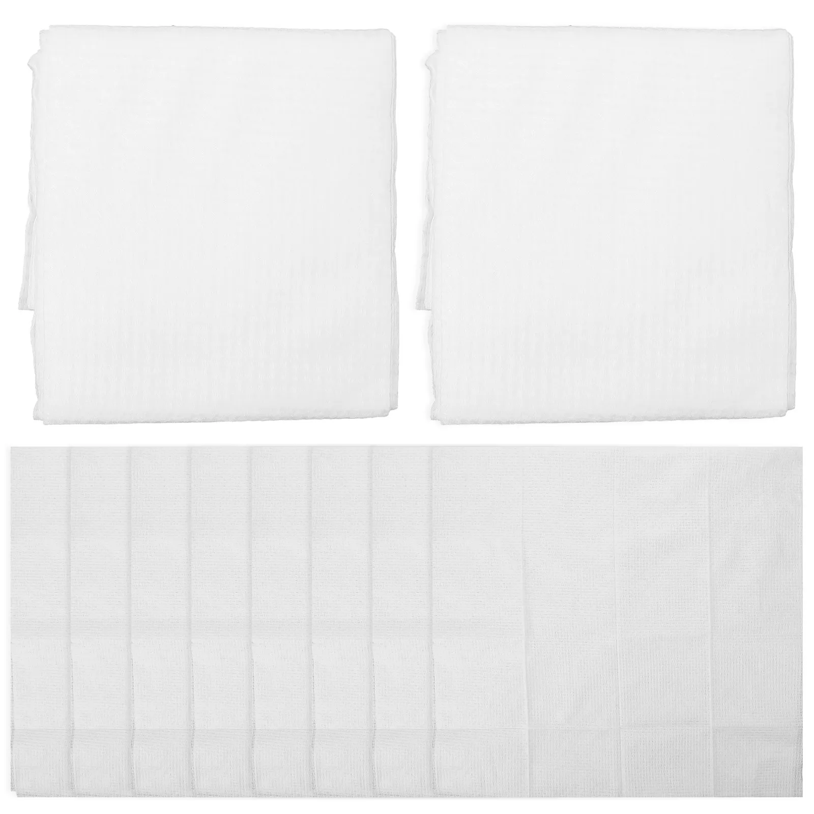 10Pcs Thick Disposable Hand Towels for Travel Hotel Guest Use Soft Absorbent Quick Drying Cotton Bathroom Towels