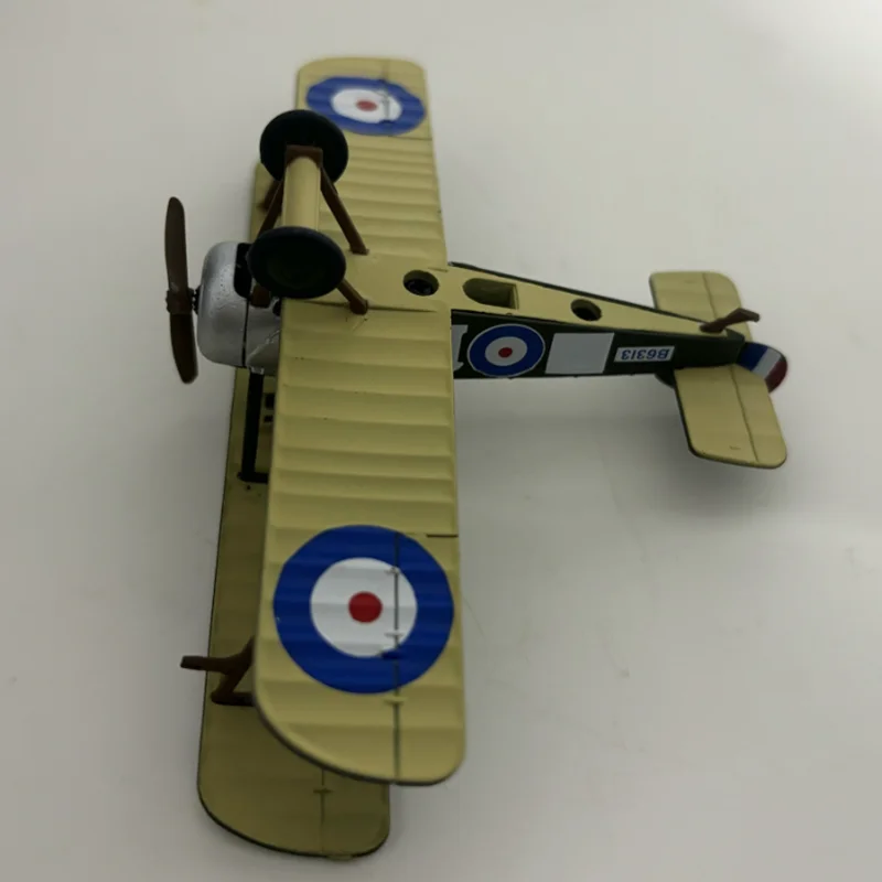 

Масштабная модель британского истребителя Supermarine Camel 1/72, двухкрылый самолет из сплава, коллекционная декоративная модель, украшение, подарок