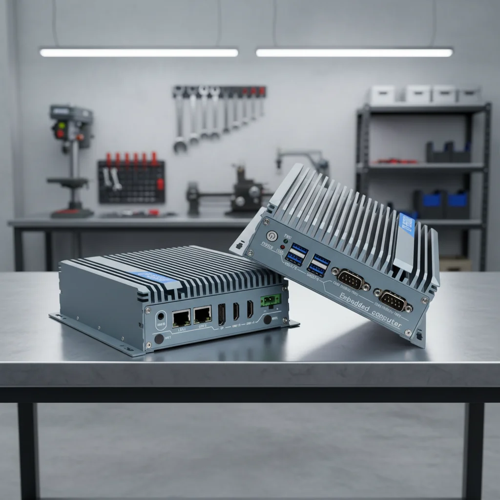 N95/N100/J1900/J6412 Win 10 11/linux Industrial Embedded Fanless Mini Box PC with 2*LAN, 6*USB, 2*COM, 1*HD-MI, 1*VGA
