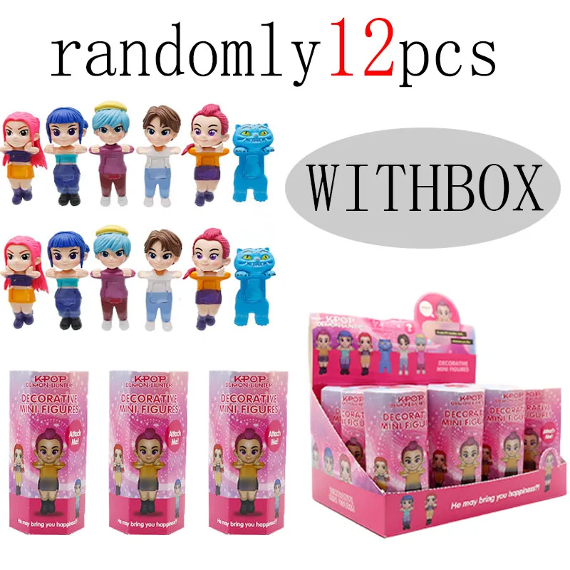 

Kpop Demon Hunter Sabe Boy слепая коробка серии персонажи аниме декоративные куклы фанаты детские подарки на день рождения случайная глухая коробка