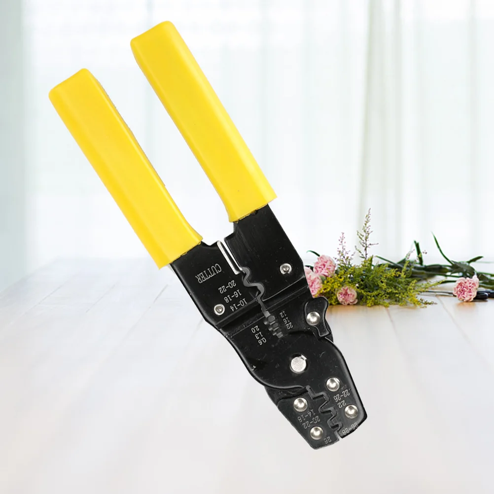 

Coax Cable Crimper with Alloy PVC Design Compact Compression Tool for Electricians Diyers and Technicians Compression Tool Kit