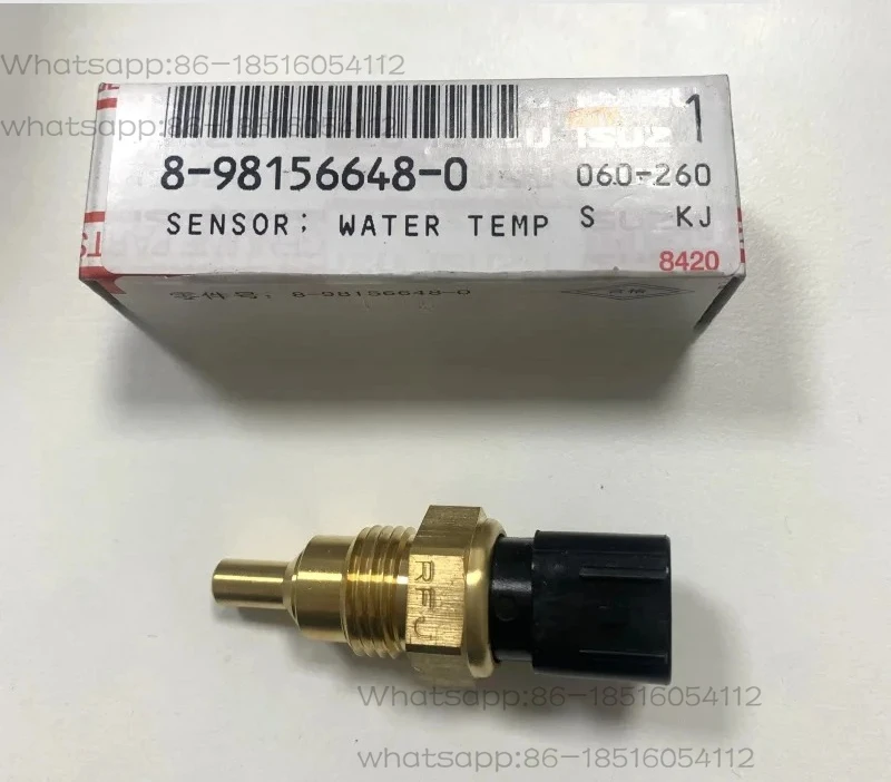 

8-98156648-0 8981566480 Японский оригинальный датчик температуры воды для 50 4HK1 4JJ1 6UZ1 6WG1 6WF1