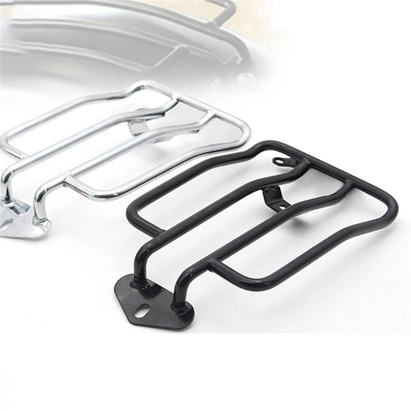 R4-Motorbike Accessories Parts Rear Rack For XL883 XL1200 X48 Retro Luggage Rack:Akcesoria motocyklowe R4-Motorbike, części, tylny bagażnik do XL883 XL1200 X48, retro bagażnik na bagaż