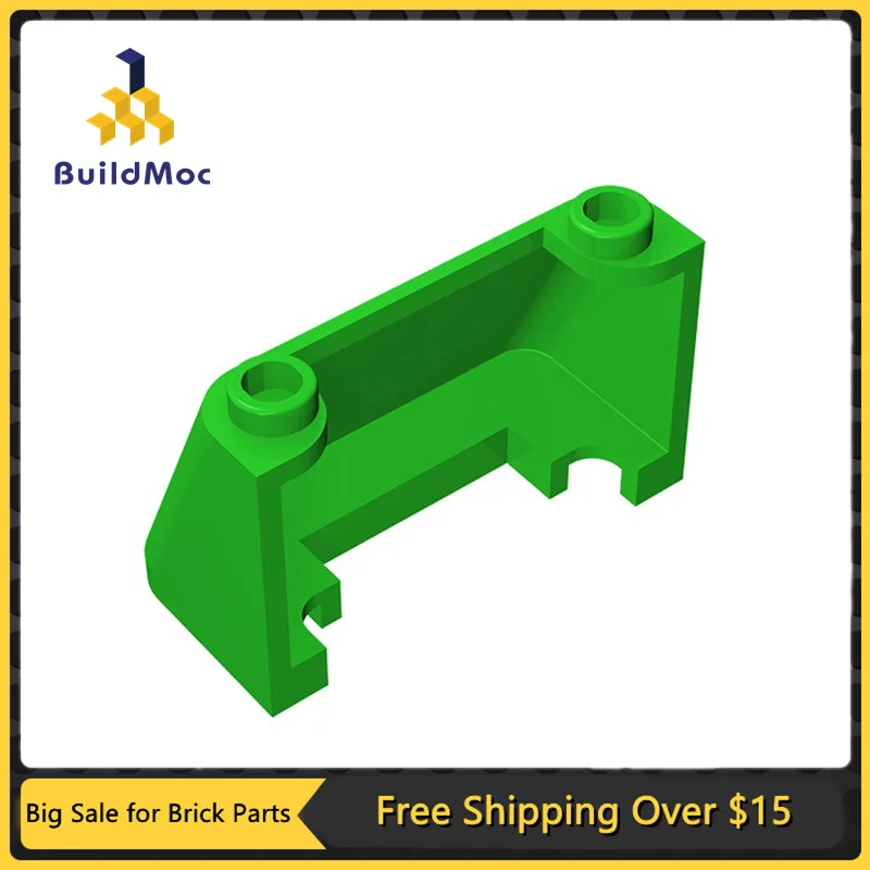 MOC Assembles Particles  3823 Windscreen 2 x 4 x 2 Building Blocks Parts Enlighten Bricks Bulk Model Educational Tech Toys