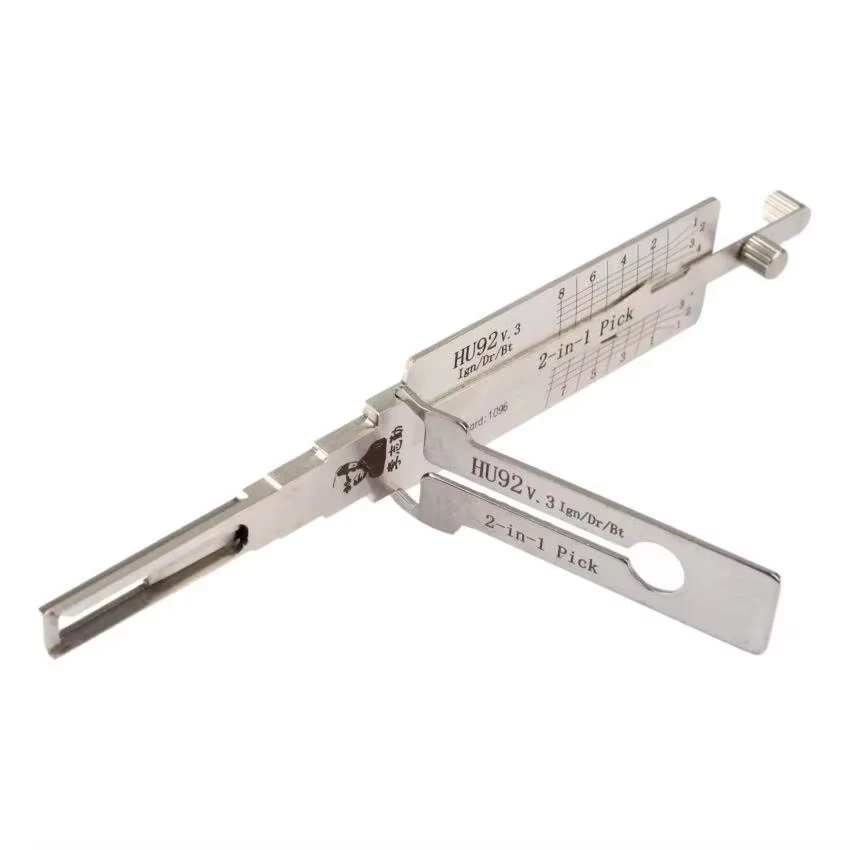 Lishi 2-In-1 Twin Lifter LOCKSMITH TOOL HU92 FOR Mini Cooper 2000 – 2010 FOR Land Rover FOR BMW 1 – Series 2008