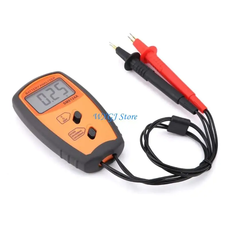 37JE Impedance Meter LCD Display for Rechargeable Batteries Digital Tester