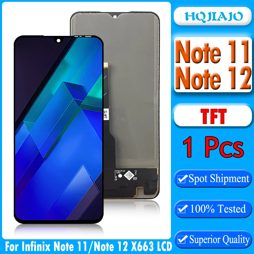 השווה בין מסך LCD ל- X663 CPU Type: מדריך מפורט להחלפת מסך ל- Infinix Note 11 ו-Note 12