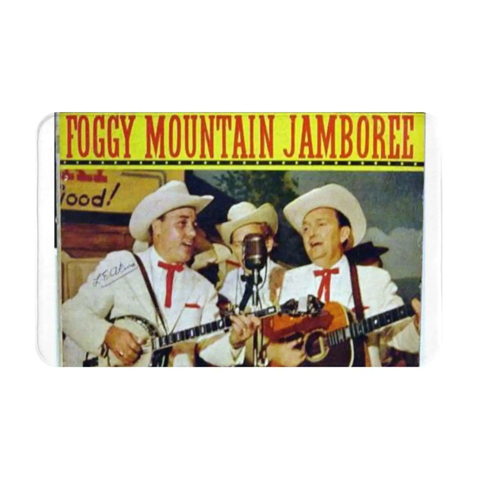 Lester Flatt And Earl Scruggs Foggy Mountain Jamboree Soft Cushion Car Home Carpet Door Mat Lester Flatt And Earl Scruggs