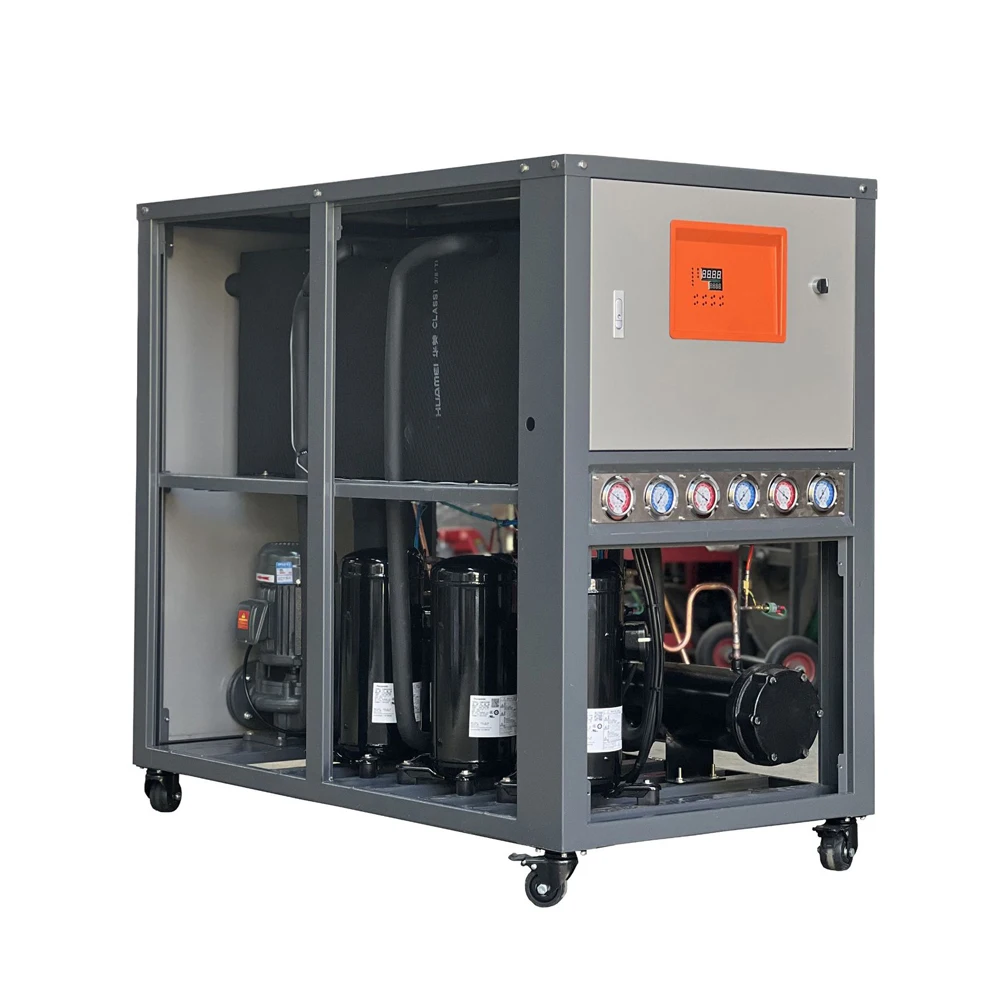Variable Frequency Water Circulation Rapid Cooling Refrigeration Unit Air-Cooled Industrial Condensing Unit