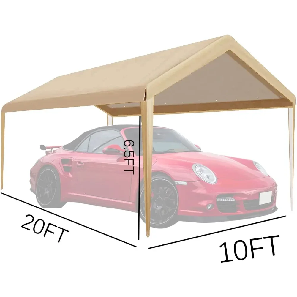 Carport Replacement Canopy,UV Protection&Waterproof Material, Suitable Outdoor Camping Tents,Top Cover Only, not Including Frame