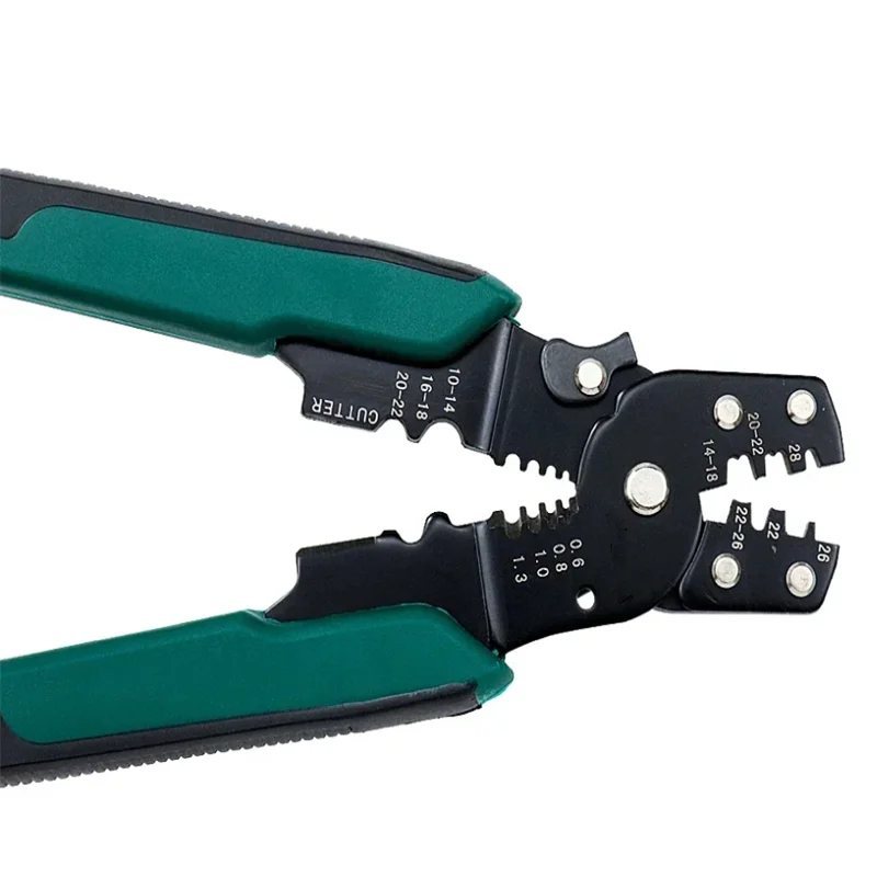 Multi-Function Mini Electric Terminal Crimping Pliers With Wire Stripping Cutting Hand Crimping Tool Multiple Connector