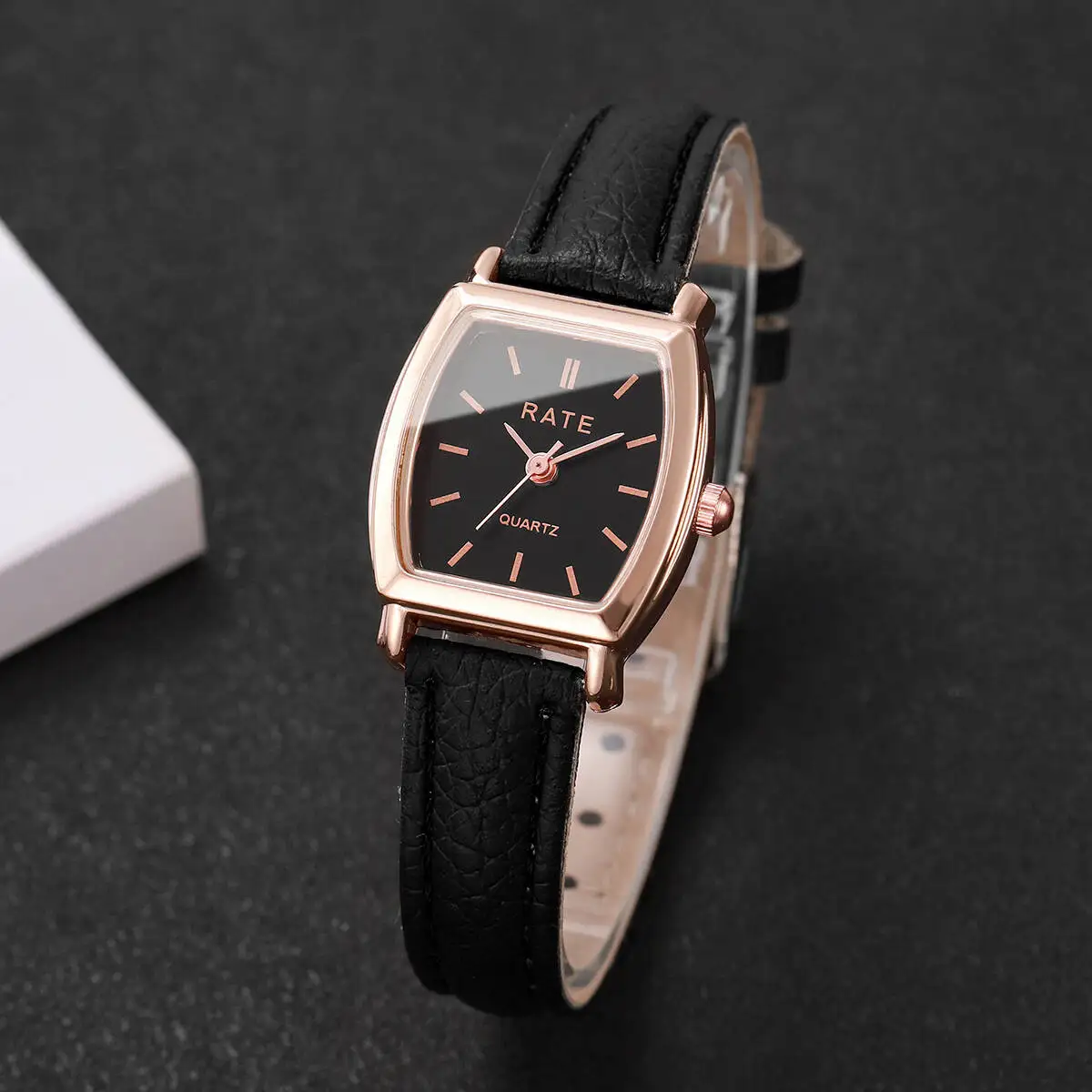 Fashion Women Watches Casual Small Dial Leather Strap Womens Quartz Watch Reloj Mujer Girls Clock（Without Box）
