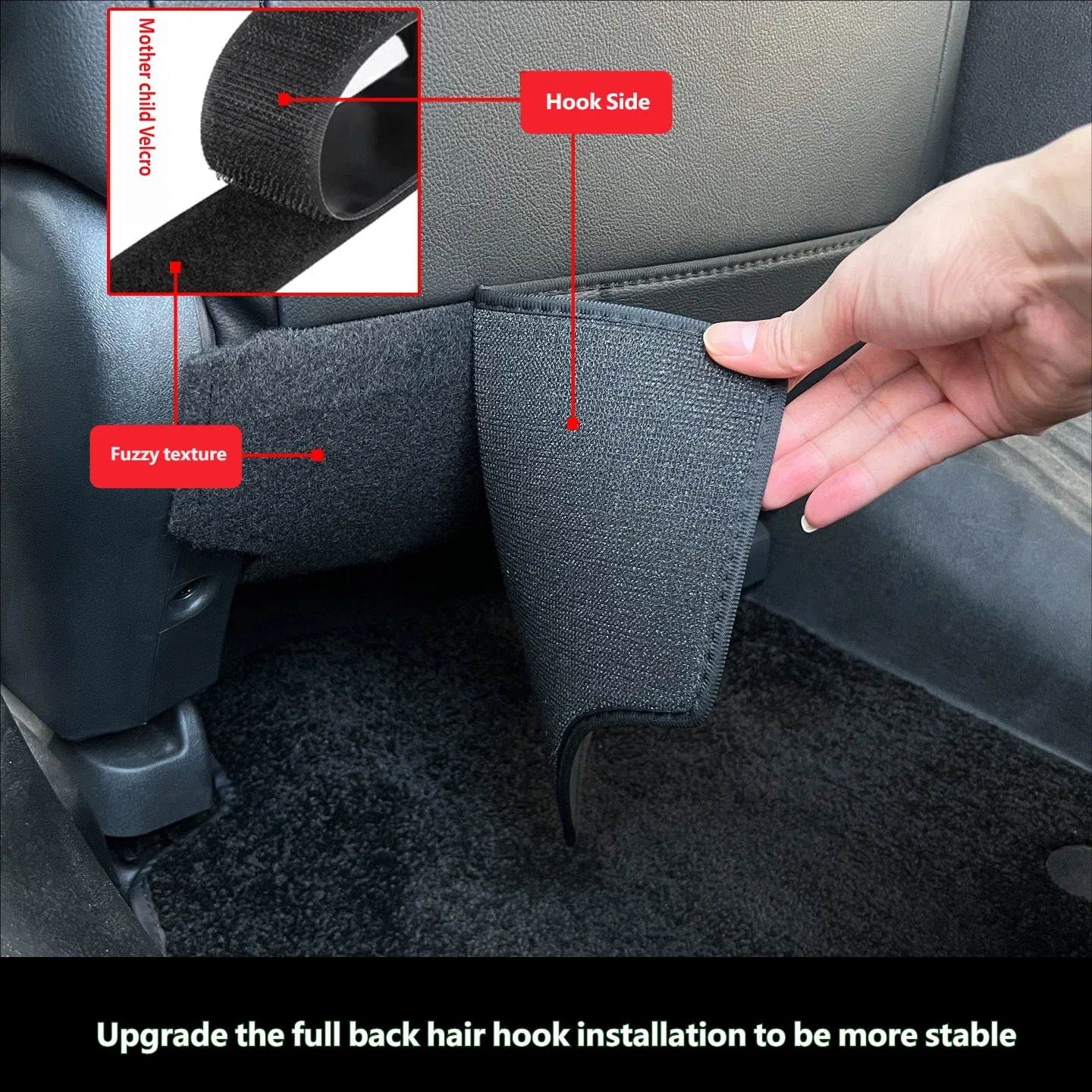 For Toyota Camry XV70 XV80 2018 2019 2020 2021 2022 2023 2024 2025 2026 Leather Car Seat Back Anti Kick Pad Anti-Dirty Pads