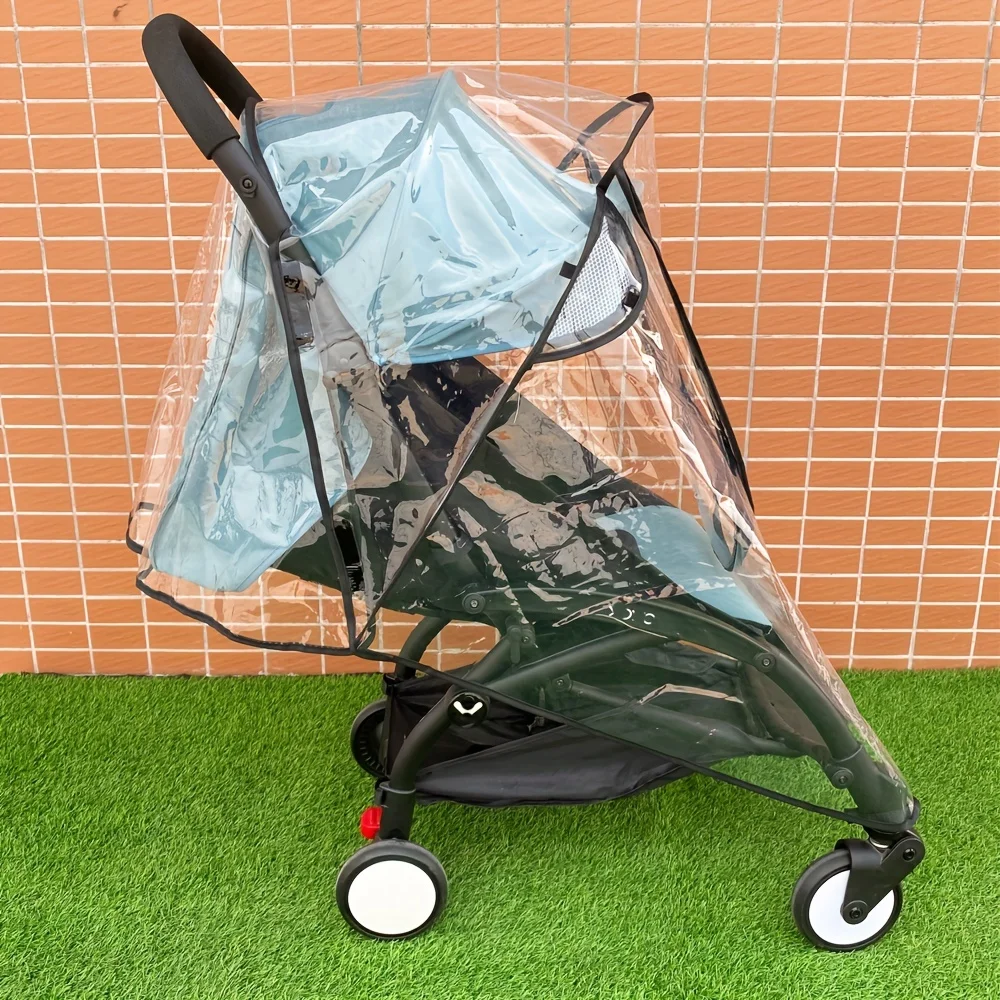 

Safety Baby Car Stroller Accessories Rain Cover Waterproof Things Baby Carriage Cover Universal Baby Carriage Cover Raincoat