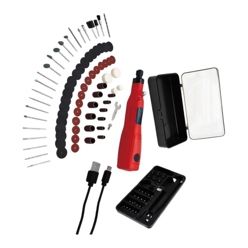Lightweight Polishing Tool Power Tool Accessory Electric Sander Set Cordless Rotary Tool Ergonomic Non-slip Handle