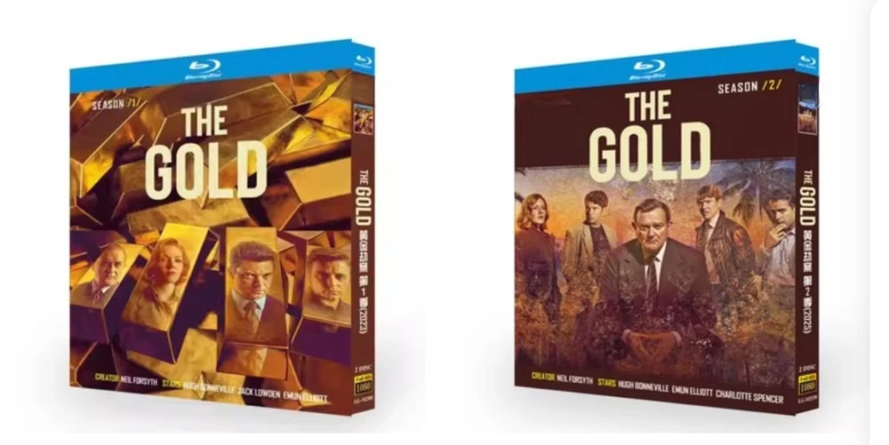The Gold Season 1-2 (2025)BD 4-Disc All Region New Box Set English Subtitles