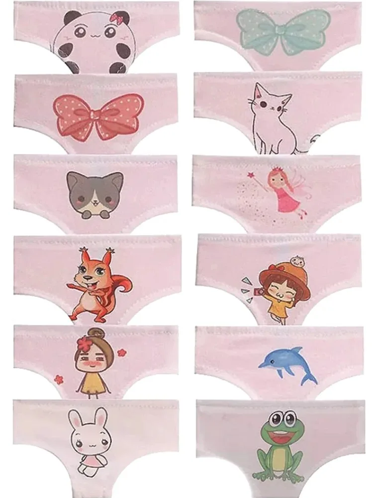 15 Cute Pattern Underwear Panties For 43cm Baby Doll Clothes Accessories And 18 Inch American Doll Girl\'s Toys Our Generation