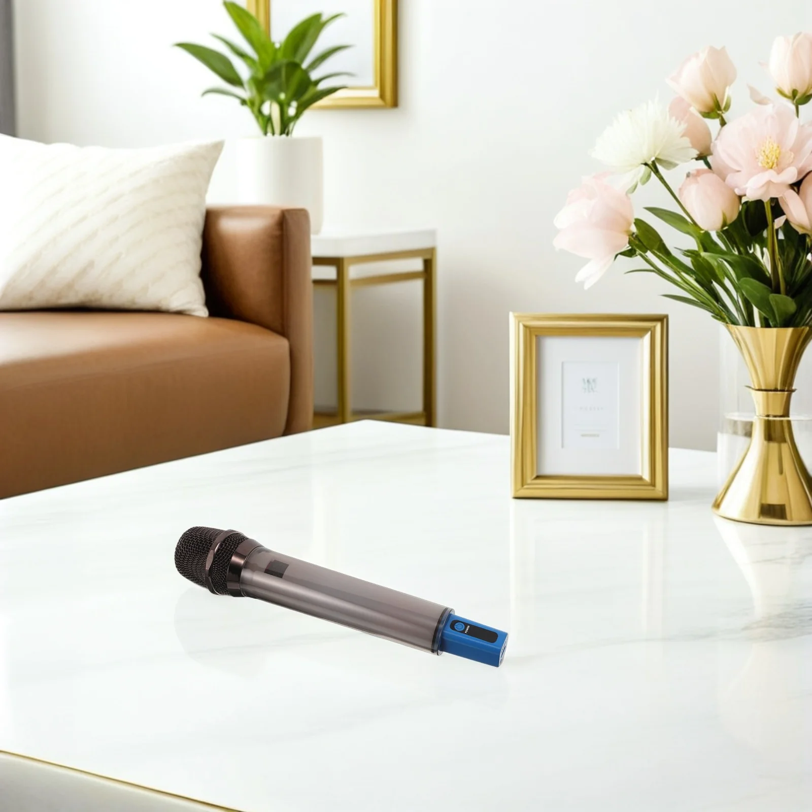 

Wireless Ktv Microphone Portable Handheld Mic With Speaker For Singing Home Outdoor Use Compatible With Phone Live Streaming