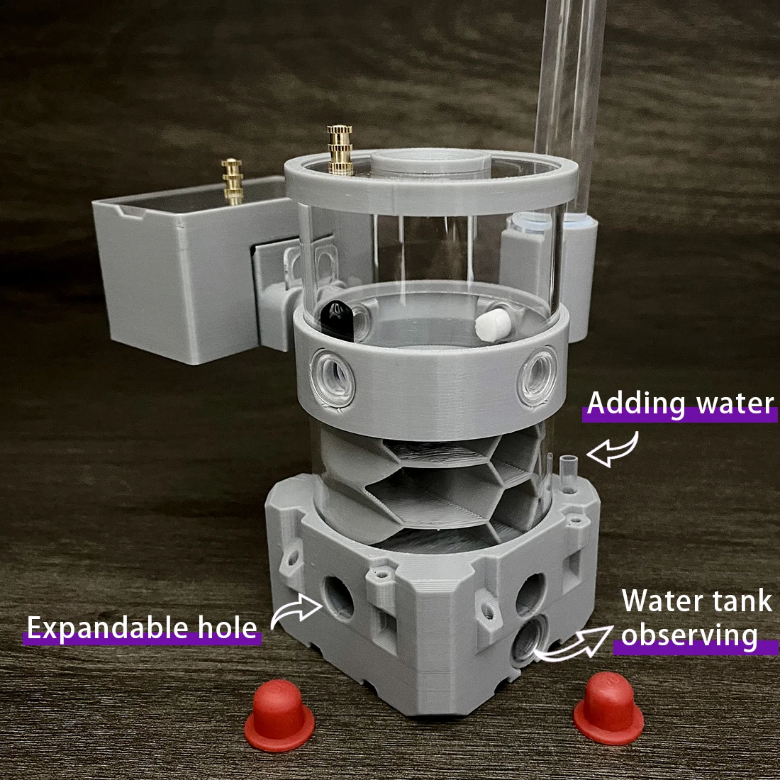 【Honeycomb 2.0】Lego Expandable Modular Formicarium Ant Farm for Ants Keeping with Water Feeder and Gabage Area AntHill