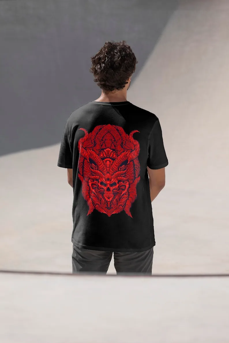 Red Dragon Printed OverSized T-shirt, streetwear, Street Style Clothing, Premium, soft, 100% cotton, urban fashion, unisex fashi