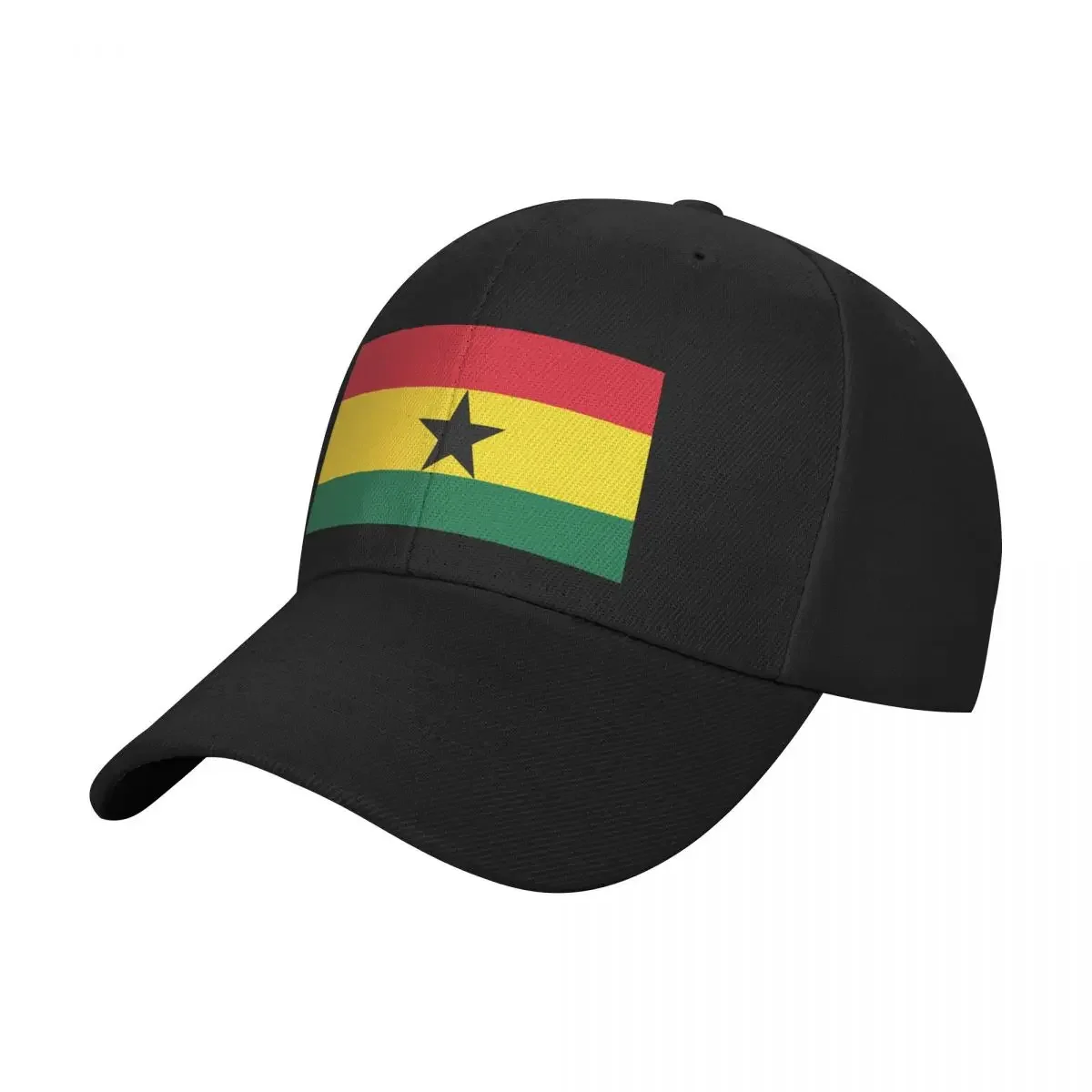 Flag of Ghana Baseball Cap Beach fashionable hiking hat party Hat Elegant Women's Hats Men's