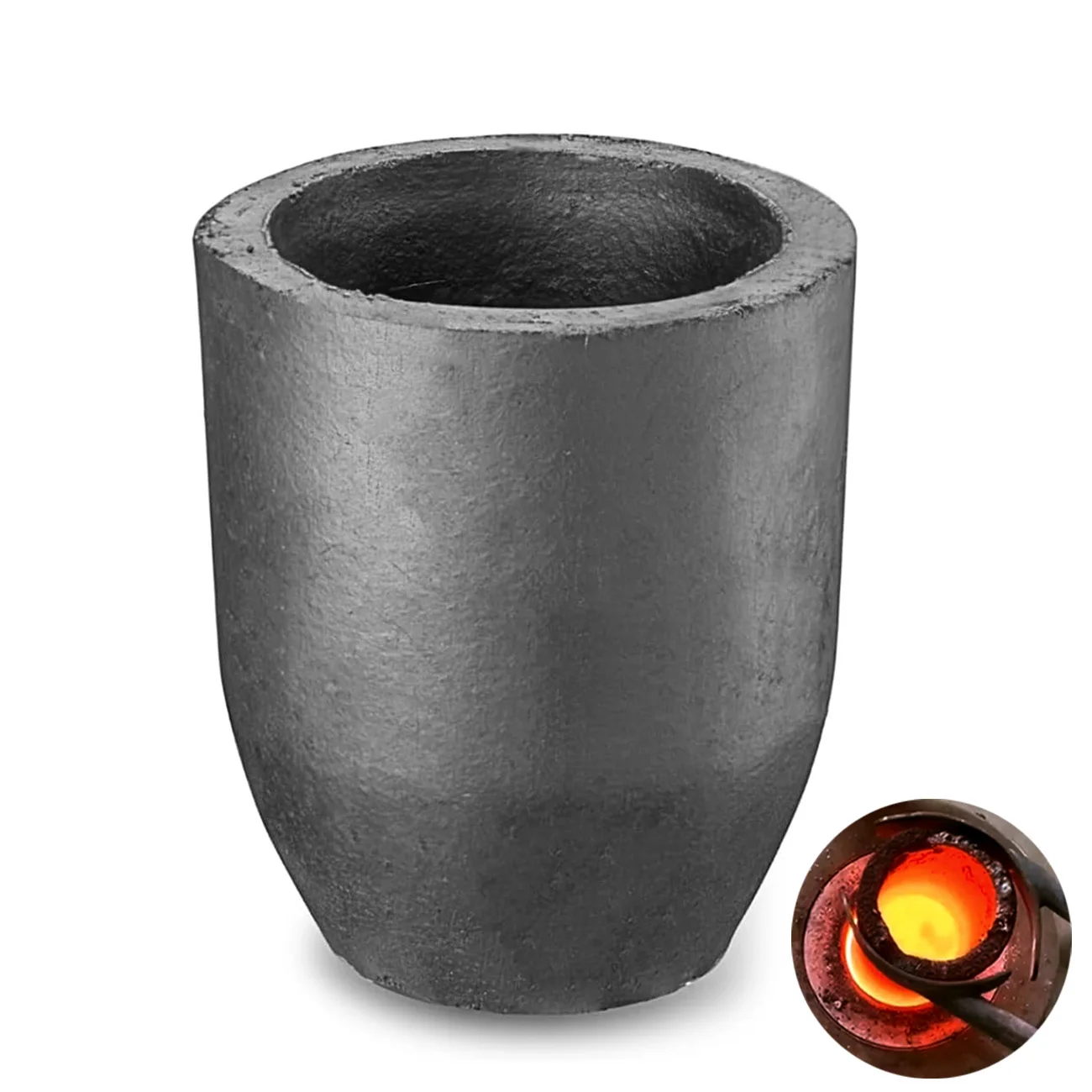 

6KG 12KG Graphite Crucible for Metal Melting - Premium Casting Furnace Cup Torch