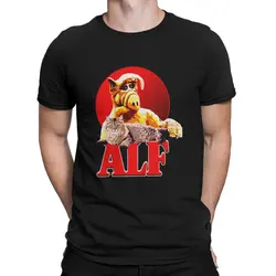 ALF Alf TV Series T Shirt Harajuku Fashion Men's Tshirt Polyester  Men Clothing