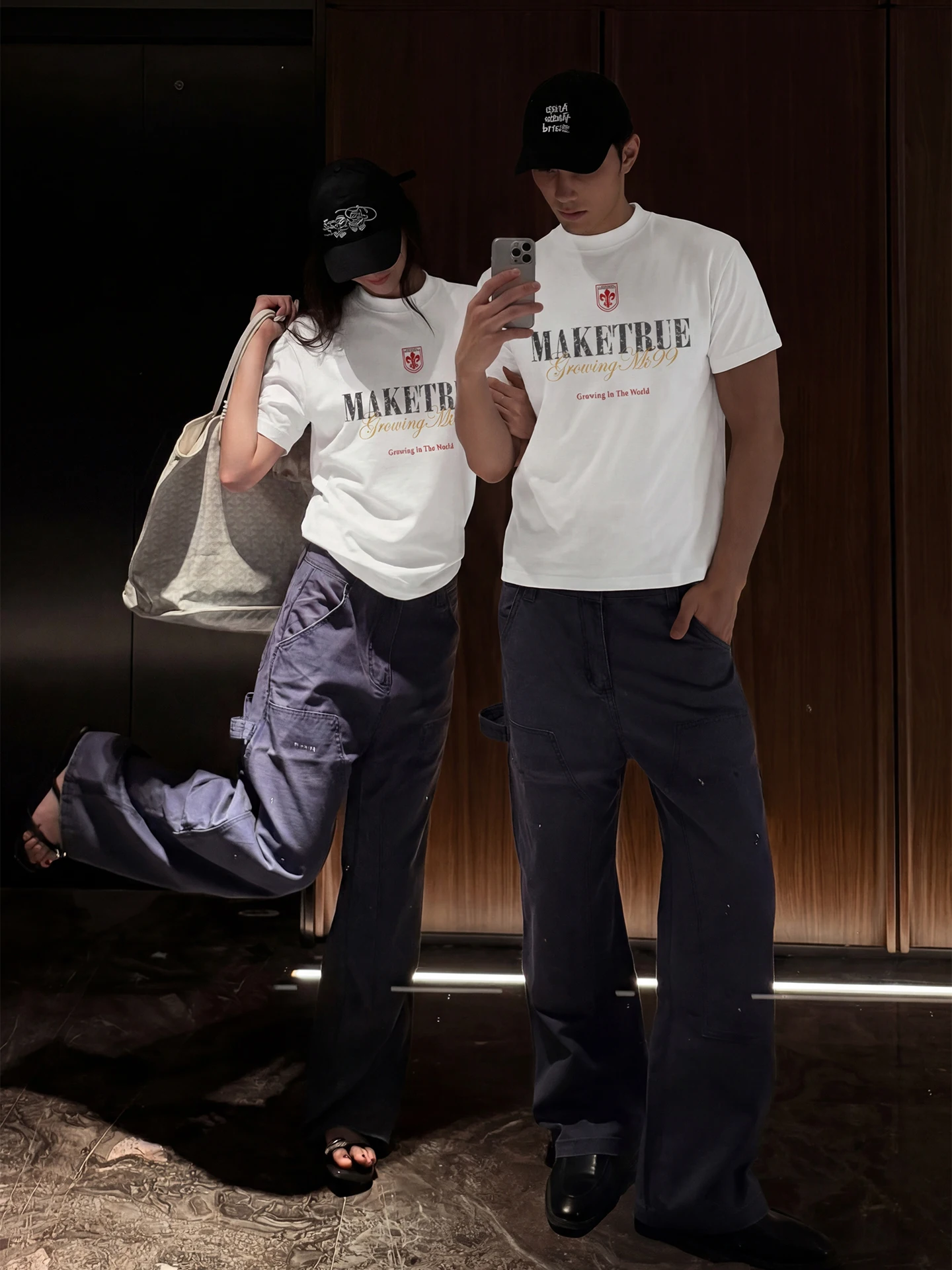 summer-american-style-short-sleeve-t-shirt-men's-streetwear-half-sleeve-letter-print-casual-fashion-cotton-low-waist-couple's