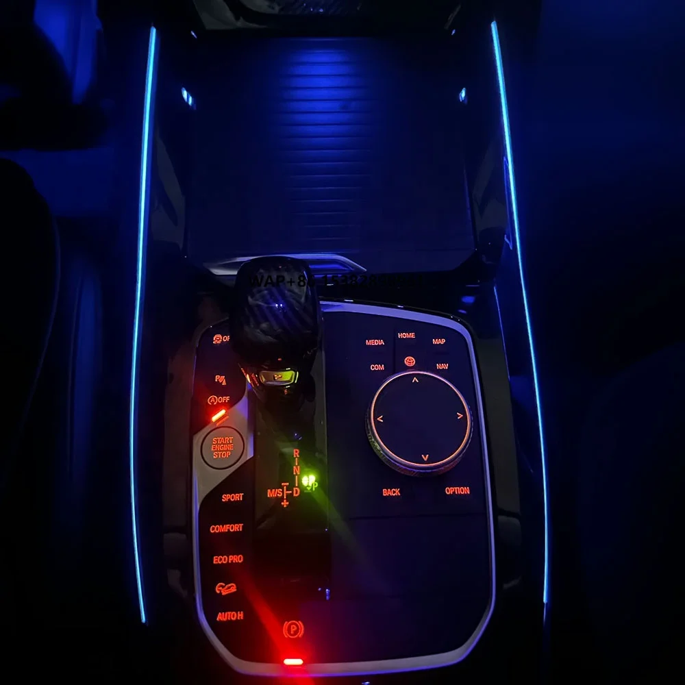 

G01 G02 Center Console Saddle Light Saddle Light Car Multi-color Atmosphere Light for New X3 X4 IX3