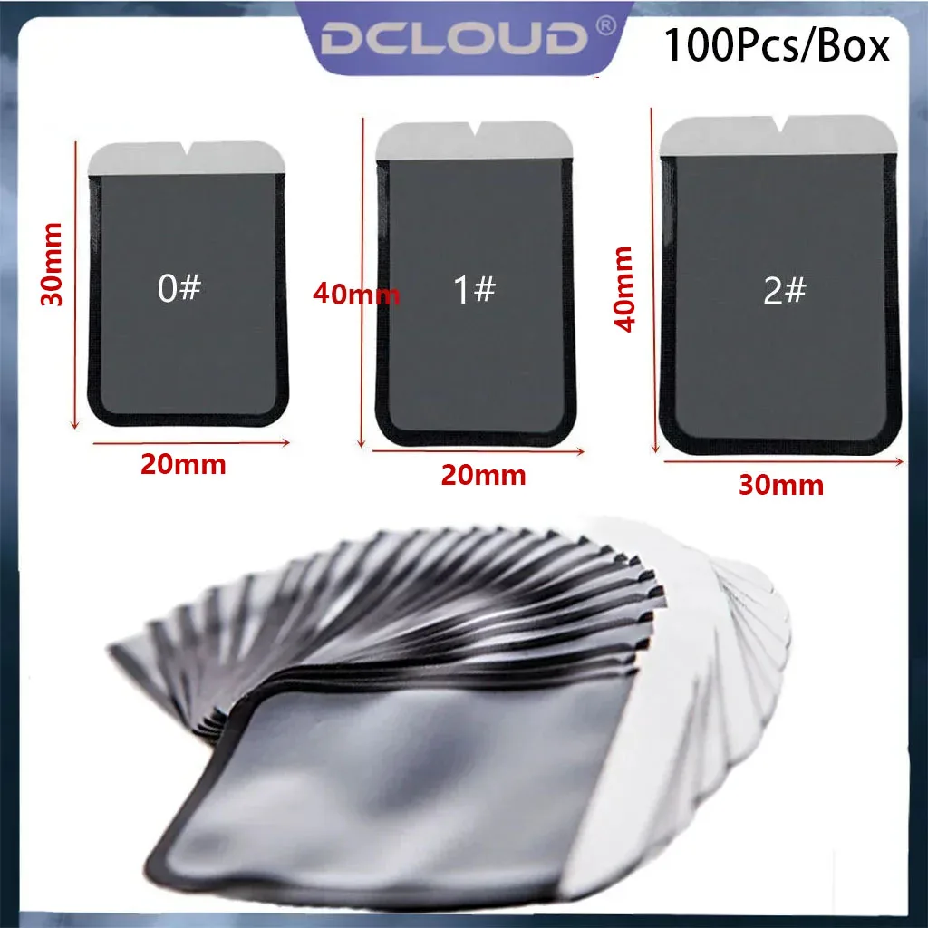 

100Pcs Disposable Dental X Ray Barrier Envelopes Bags Protective Pouch Cover Digital Film Scan Sterilization Dentistry Materials