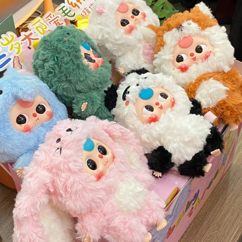 

Baby Three V3 плюшевая слепая коробка милое виниловое лицо плюшевая фигурка загадочного сюрприза коллекция модель Kawaii Guess игрушка подарок на день рождения