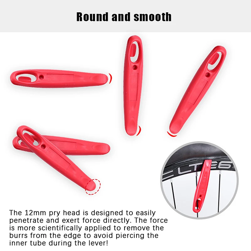 New 3PCS Bicycle Tyre Tire Lever Ultralight Wheel Repair Tool  Mountain Bike Road Tire Spoon Cycling Accessories
