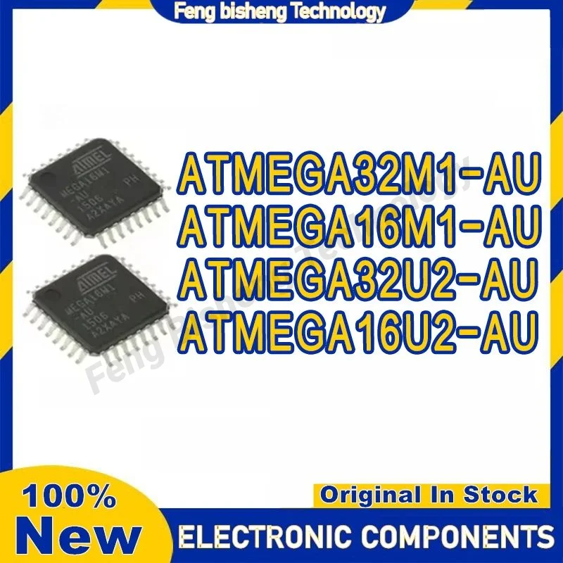 ATMEGA16M1-AU ATMEGA16U2-AU ATMEGA32M1-AU ATMEGA32U2-AU ATMEGA IC MCU Chip TQFP-32 em estoque