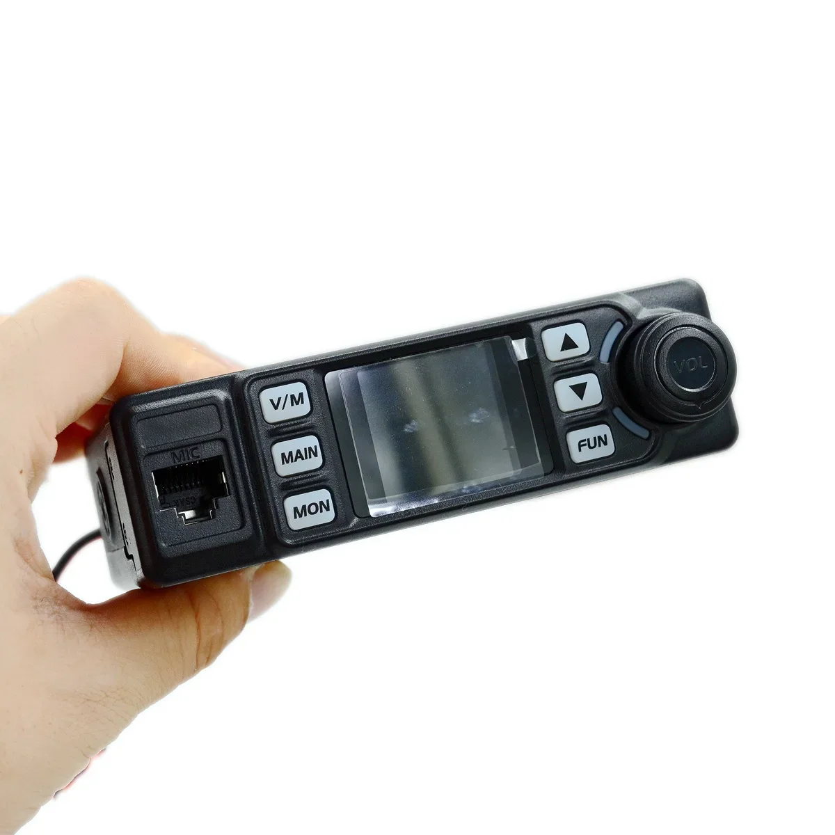 Anytone AT-779UV Mini Mobiele Radio Dual Bands 144-148/420-450 mhz Toetsenbord Microfoon Scrambler Autorijden Draadloze Communicatie