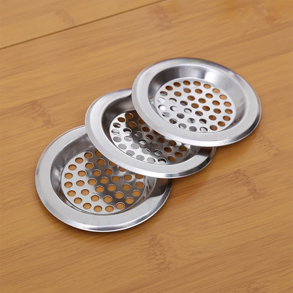 60/75mm Sink Strainer Stainless Steel Plug- Strainer Anti-blocking Bathroom Sink Shower Drain Filter Cover Hair Catcher