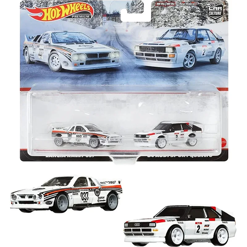 Premium 1:64  Car Culture Original Hot Wheels Toys for Children Diecast Toyota Supra Ford Custom MustangBoys  Boss Birthday Gift