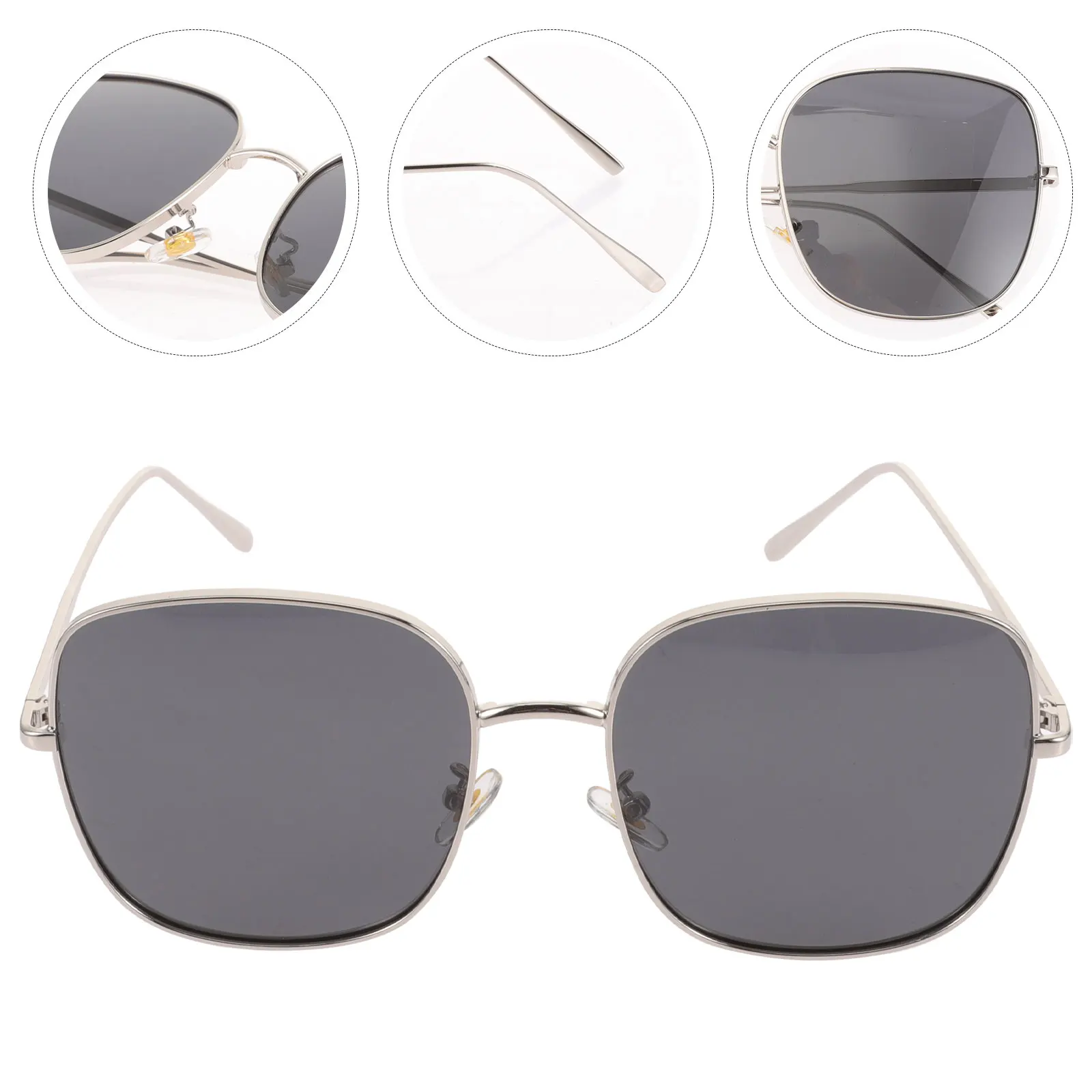 

1 Pair Uv Protection Sunglasses For Women Fashion Eyewear Anti Glare Outdoor Sports Eyeglasses Retro Creative Decorative Shades