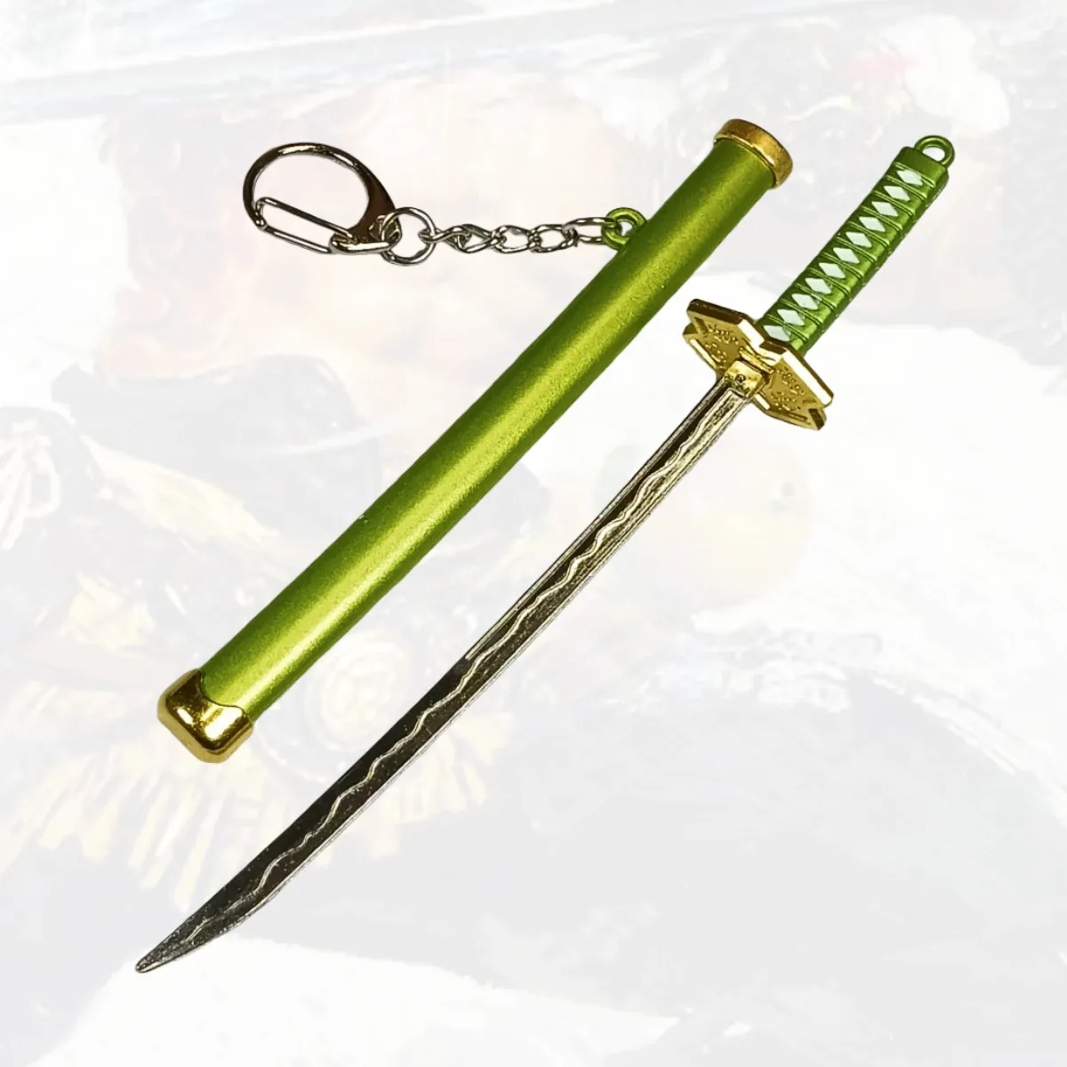 ดาบคาตานะโลหะโรโรโนอา โซโร ขนาด 5.9 นิ้ว ดาบซามูไรแท้ ดาบคาตานะญี่ปุ่น ดาบนินจา อุปกรณ์คอสเพลย์ ของเล่นประกอบฉาก