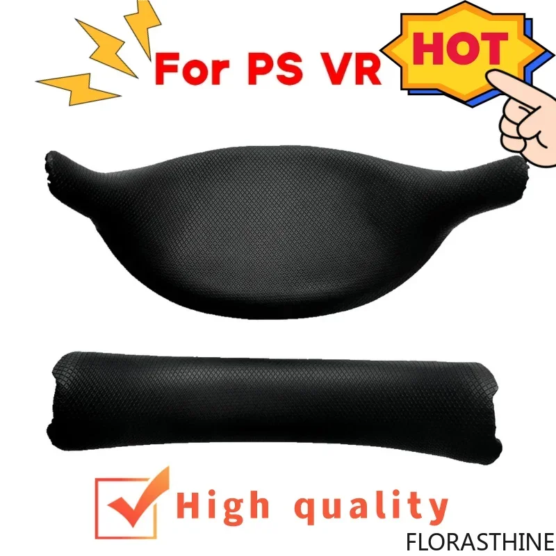 Upgraded VR PU Cover-Mask& Face Cushion for PSVR Gen1 Breathable Face Sweatproof Padding, Refreshing Comfortable